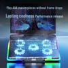 Ollymurs RGB Laptop Cooling Stand with Silent Fan