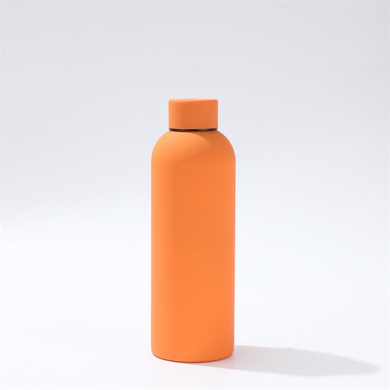 Stylish American-Style Double-Wall Vacuum Insulated Sport Bottle: Compact, Portable, Large Capacity