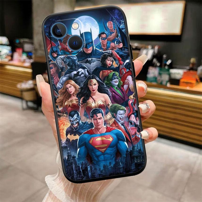 Justice league New High-End Shell Phone Case for iPhone SE X XS XR 16E 11 17 Pro Max 8 7 6 6s Plus Air