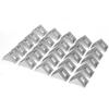 25pcs 4040 Aluminum L Shape Corner Bracket Right Angle Brace Fastener