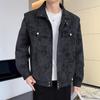 Autumn Lapel Jacket Mens Coat Latest Coat Top Outer Comfortable Fit Youth One Tone Leather Jacket