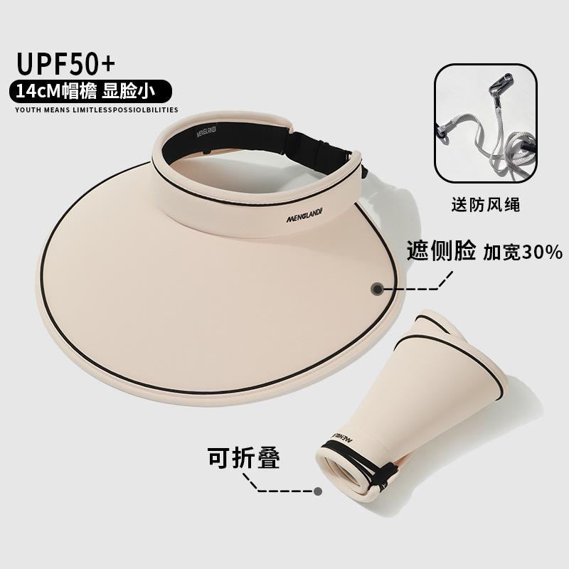 2025 ny överdimensionerad brätte isilke tom topp solskyddshatt sommar utomhusresor UV-skydd solskydd solhatt