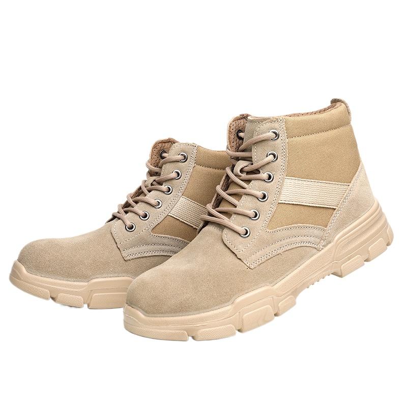 Stiefel Bruchsicher und Stichfest Verschleißfest und Atmungsaktiv Arbeitsschutzschuhe für Herren Um Warm zu Halten Zu Allen Jahreszeiten