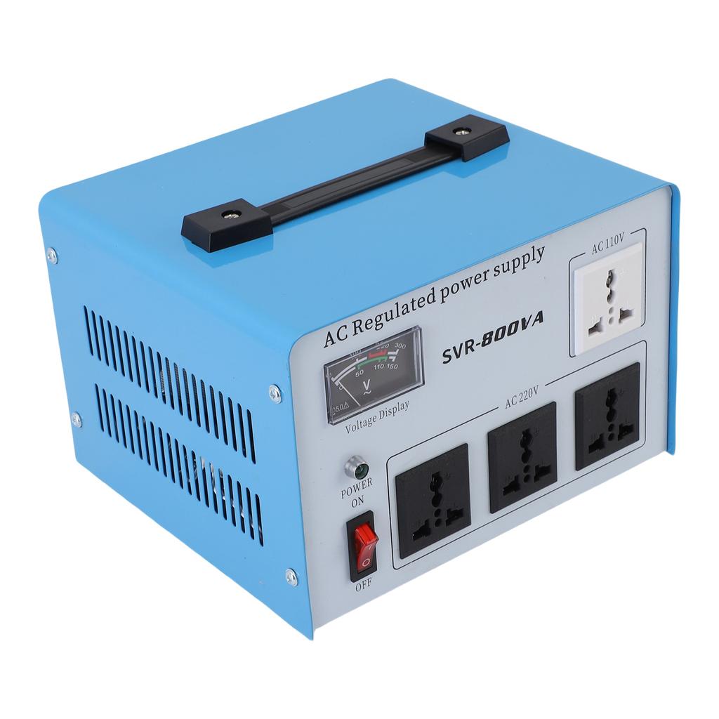 800W Automatic Voltage Regulator Single Phase Voltage Stabilizer for Computers Smartphones Photography Equipment 160