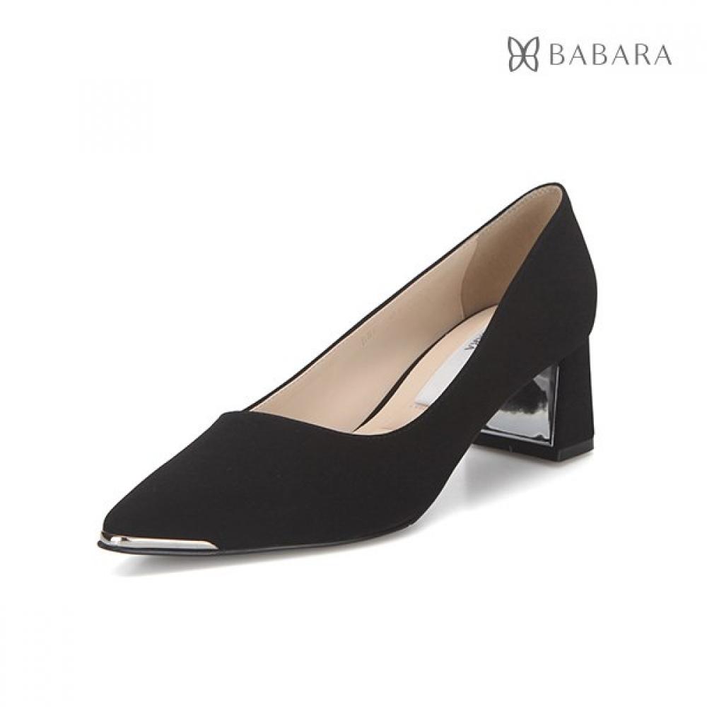Barbara Women Suit 5cm Fabric Pumps Bbe201bk 225mm