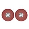2Pcs Car Anti-Slip Silicone Coaster Auto Water Cup Pads For Volkswagen VW Arteon Caddy Magotan CC Teramont Touran T-Cross PassatNI7