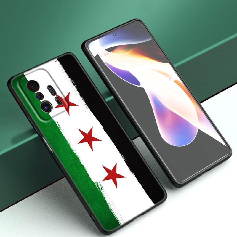 

Черный чехол для телефона с флагом сирийской революции для Xiaomi Mi 9 SE 8 10 10T 11 12 13 Lite 9T 11T 12S 12T 13T 14 Pro 5G NE 11i 12X Xiaomi Mi 11 5G