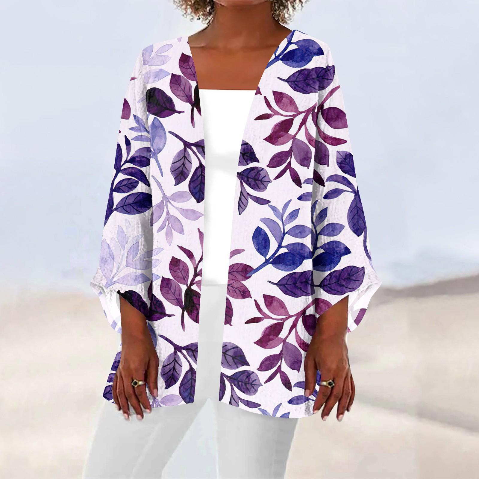 Женская повседневная модная легкая куртка средней длины с принтом — фото 6