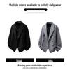 CHOCOOLATEit Men's British Style Double-Breasted Suit Jacket