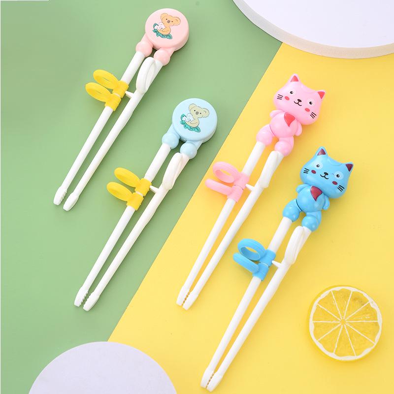 Animal Cartoon Children's Training Chopsticks - Cute and Portable Chopsticks for Kids' Learning