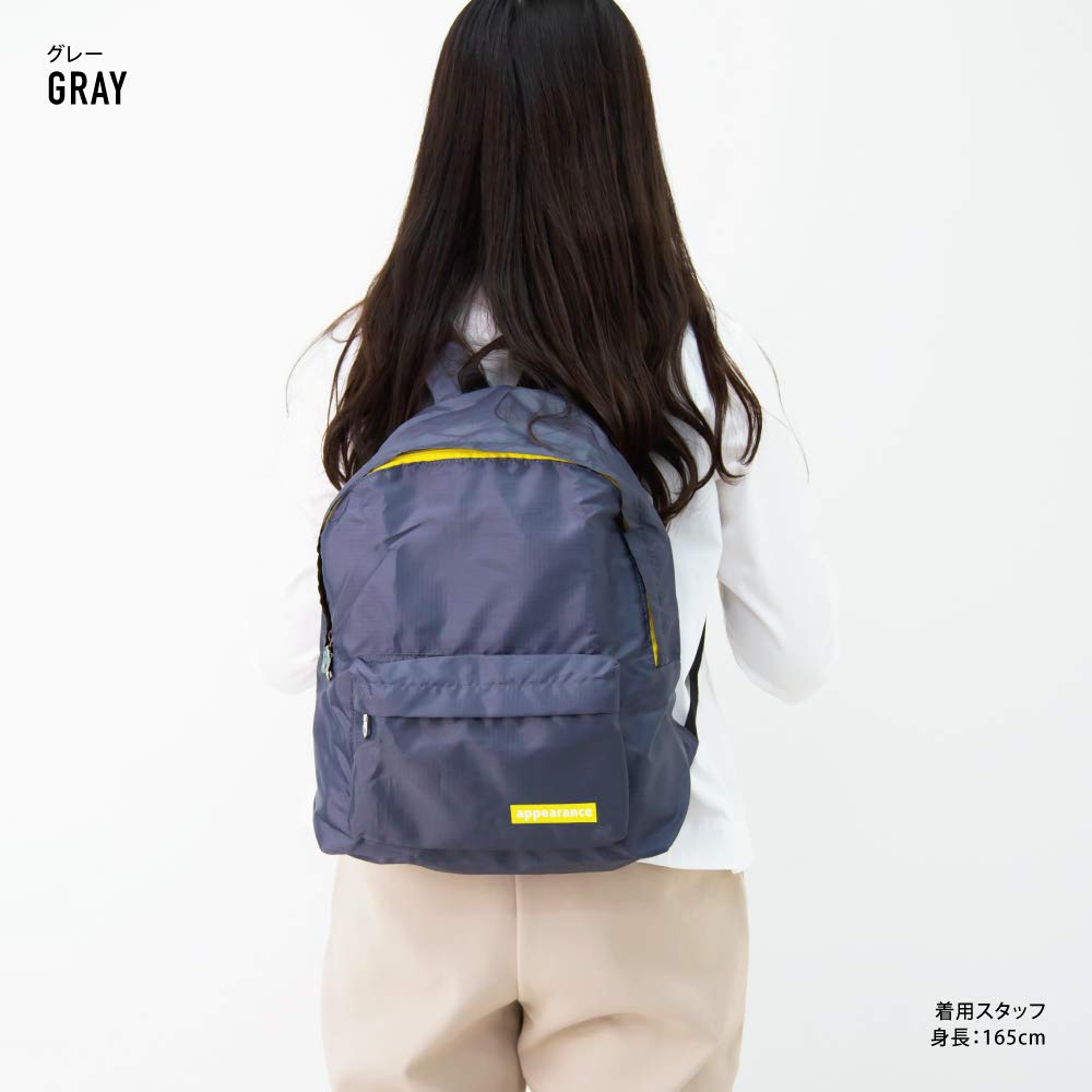 Aventura Appearance RTP-30565 Travel Packable Backpack Daypack, Gray