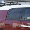 For Toyota FJ Cruiser 2007-21 Aluminum Alloy Black Car Rear Window Glass Guard Plate Trim Stickers Car Modification Accessories