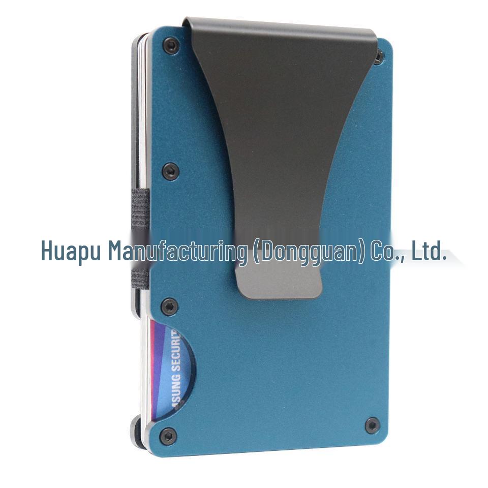 RFID Aluminum Credit Card Holder - Anti-demagnetization & Anti-skimming Metal Case