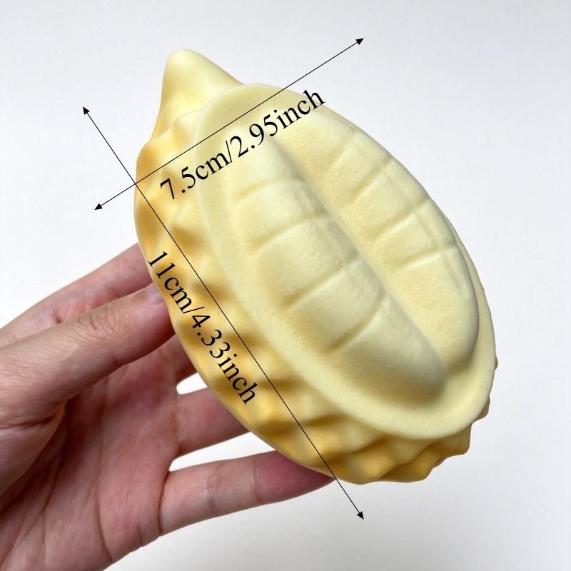 Tabas Squishy Durian Bread Fidgets Toys Simulation Soft Bread Venting Squeeze Toy  Anti Stress Toy For Adult Gift