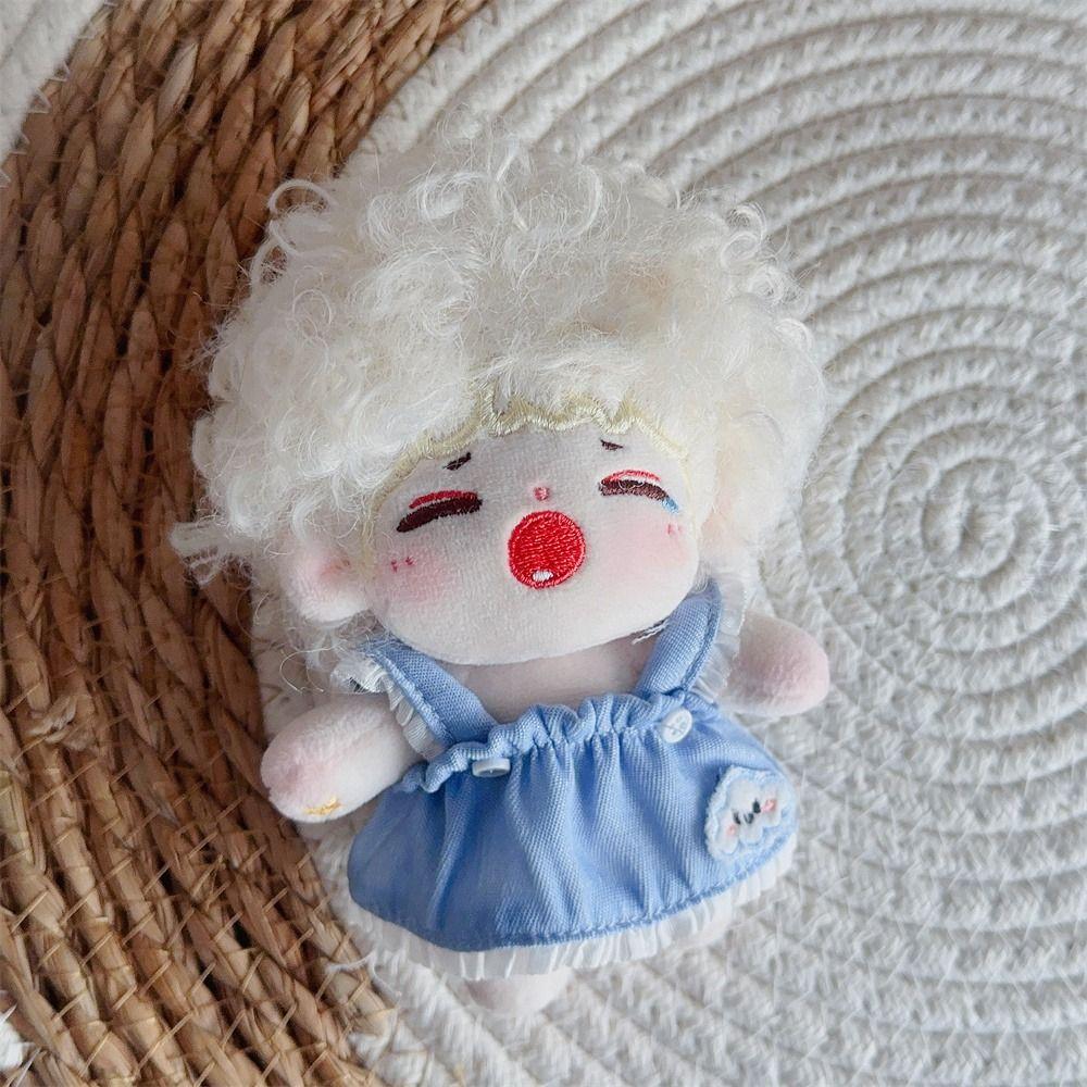 Cowboy Cotton Doll Denim Strap Skirt Doll Accessories Cotton Doll Idol Dolls Overalls As Kids Gift
