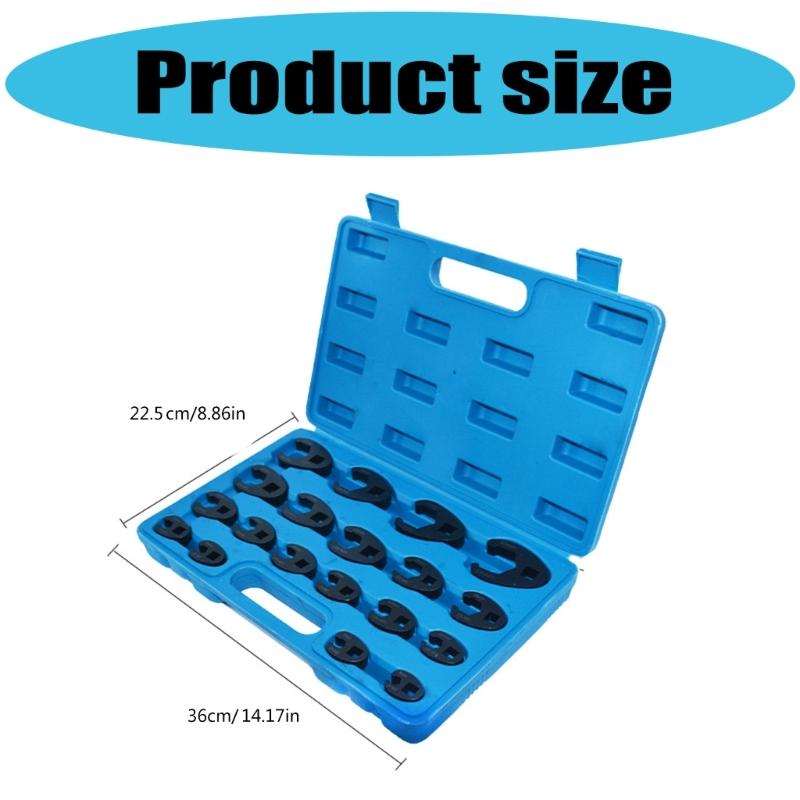 Professional Tube Wrench Kit 8mm To 32mm Jaw Heads Corrosion Resistant Alloy Construction Various Nut Removal Solution