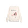 Jordan MJ FLC CREW GCEL Sweatshirts Men's White Crew Neck Moderate Regular HF1118-133