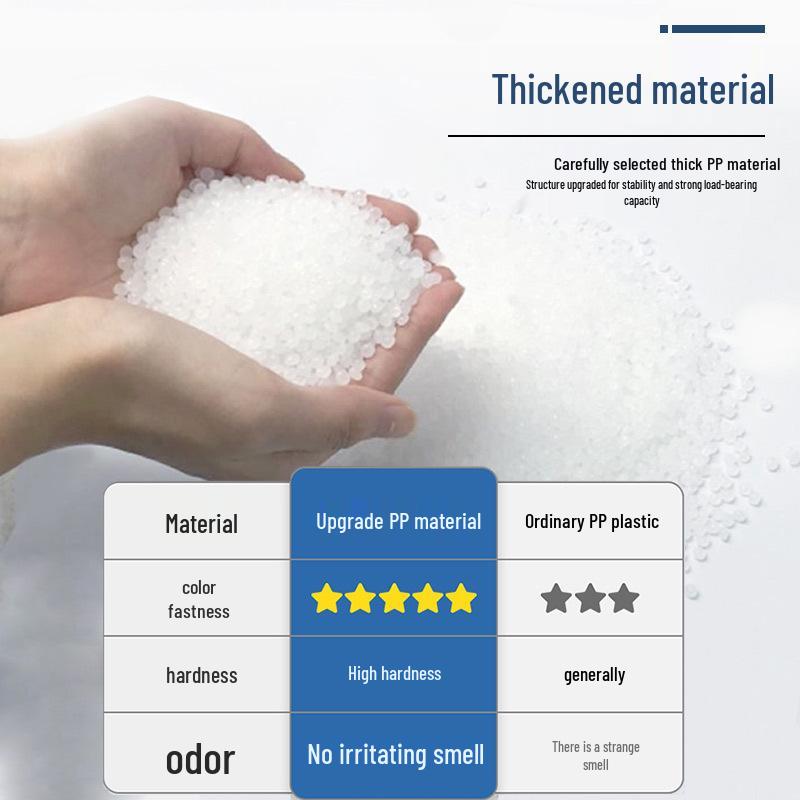 Economy Space-saving Foldable Slipper Rack: Multi-layer, Dustproof Plastic Bathroom Storage.