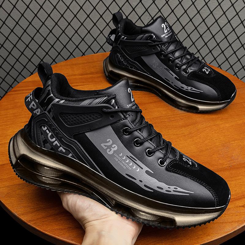 fashion Men Sneakers Running Boots Man  Fashion Outdoor Jogging Sports Shoes Mesh Breathable Cushioning Black Basket Footwear 2024