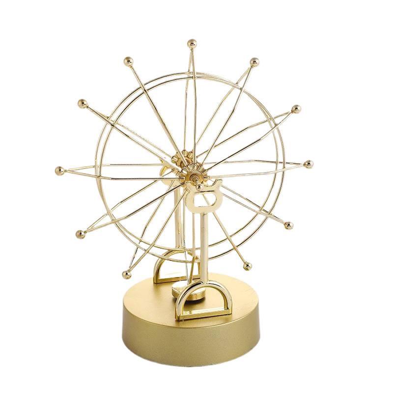Nordic Perpetual Motion Ferris Wheel Ornament for Home and Wine Cabinet Display