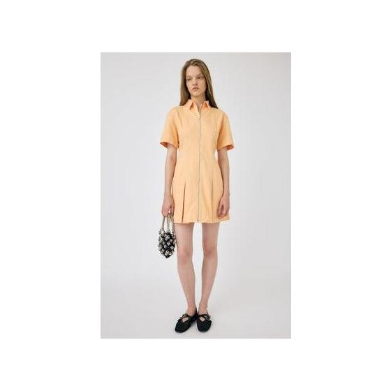 STITCH WORK FIT Mini Dress L/ORG1