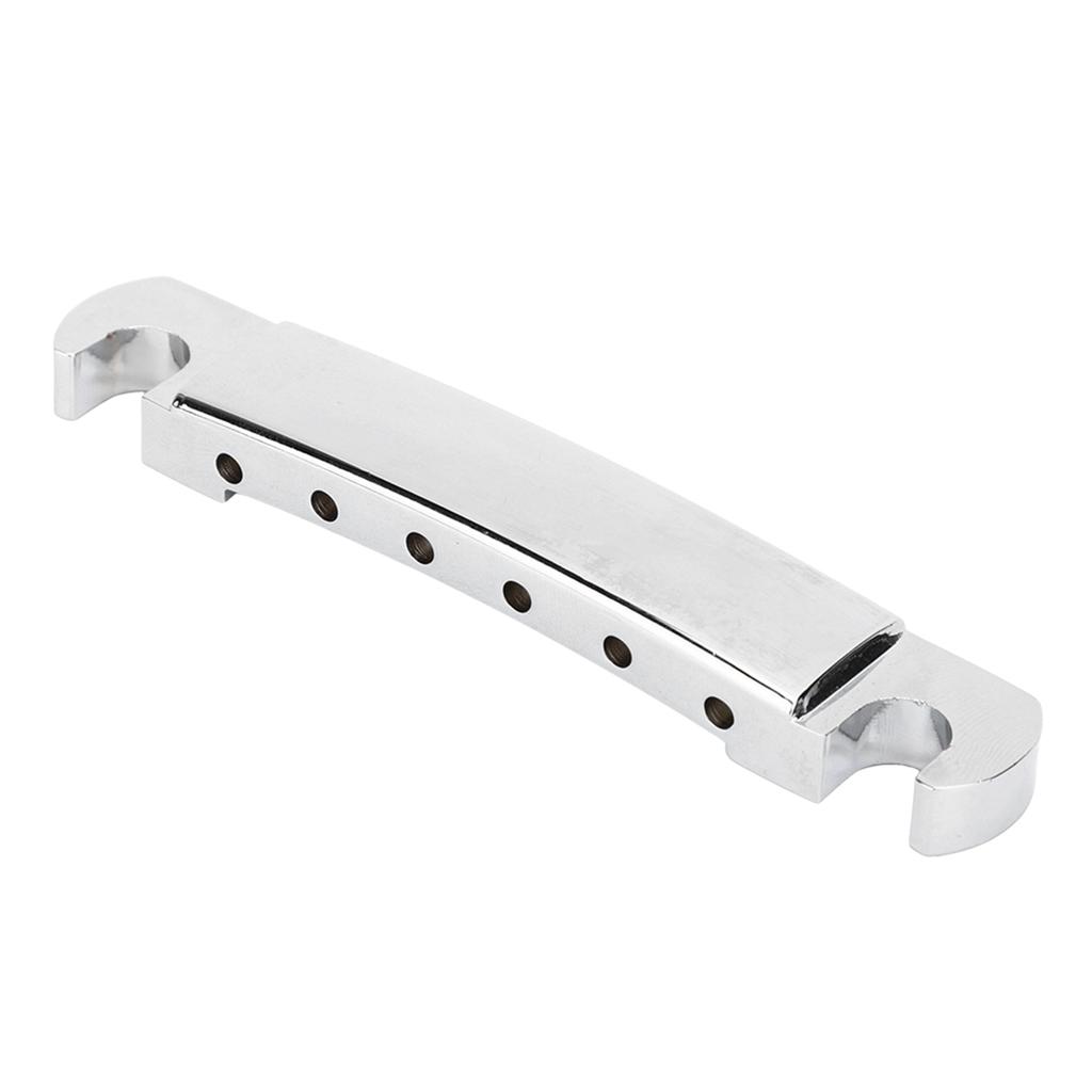 Guitar Bridge Silver High Quality Musical Instrument Accessories with 4Pcs Screw Rods
