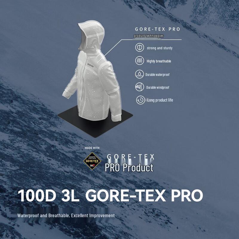 KAILAS BM45 PRO GTX PRO 3L Hard Shell Ski Jacket