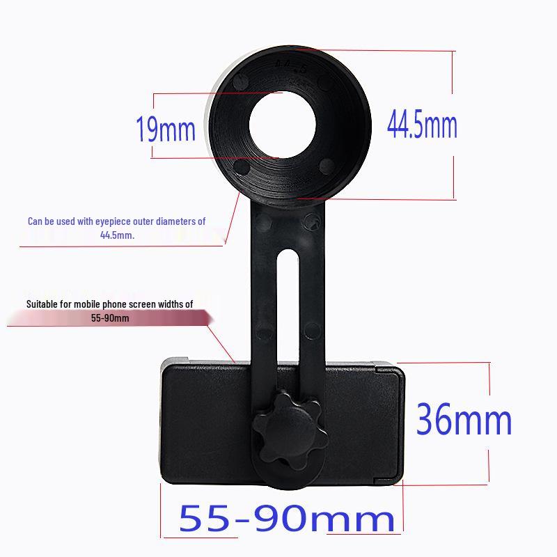 Adjustable Phone Clip Mount for Telescope, Monocular, and Binocular with Stabilizer