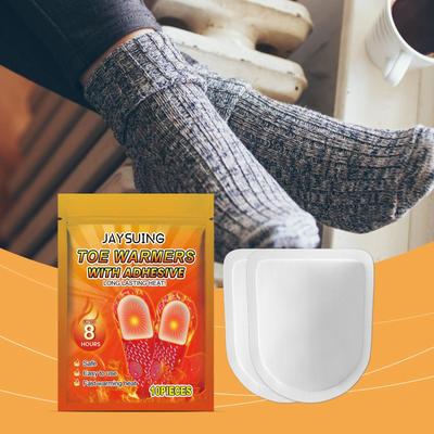 Portable Foot Warmer Disposable, Long-Lasting Heat Portable, Keeps Feet Warm For Feet 10 Pieces
