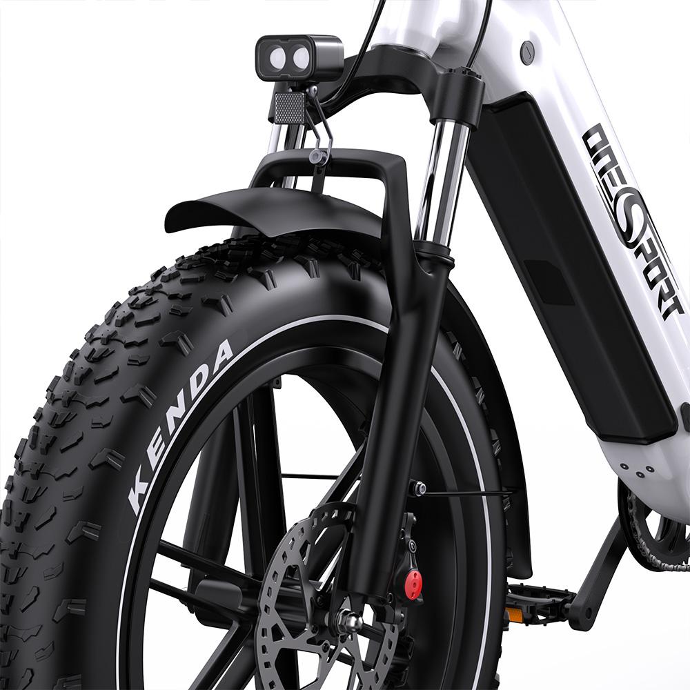 Elektrisches Fahrrad All Terrain Onesport 20" Fat Tire 48V 18AH Erwachsenen E-Bike 500W Motor Verbindung APP Shimano 7-Gang Doppelscheibenbremse OT08