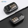 Abs Carbon Fiber Car Key Case Shell Fob For Honda City Turbo Crider Xrv 10Th Civic Accord Keychain Holder Keyring Accessories
