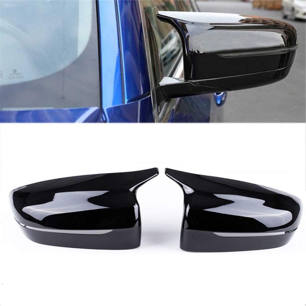 Gloss Black Mirror Cover Caps Fit for BMW G20 G21 G22 G23 G30 G38 M STYLE RHD