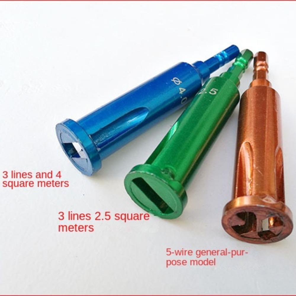 Wire Tool Job Universal Wire Twisting Tool Tool Kit Steel Wire Stripper Drill Driver Electrician Tool Wire Stripping Tool