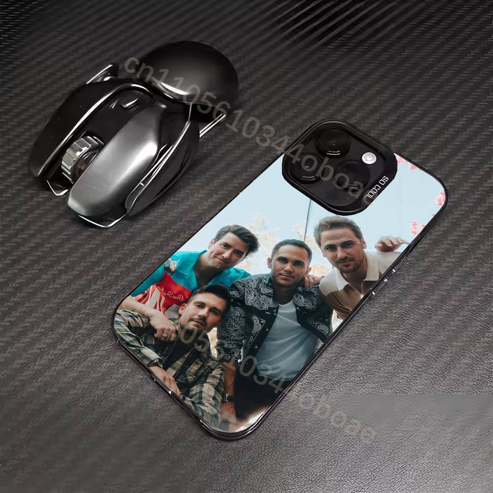 

Music B-Big Time Rush Phone Case For iPhone 17,16,15,14,13,12,11,Pro,Max,Plus Soft Black Cover iPhone16