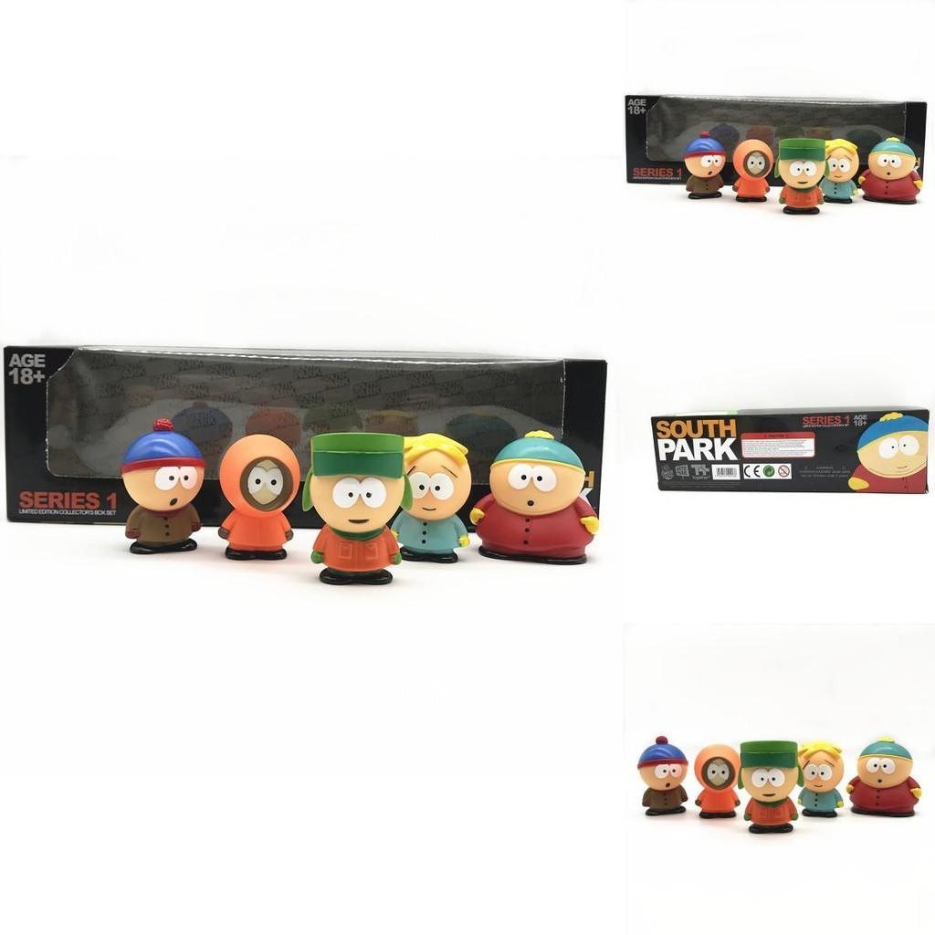 South Park Figuren Set mit 5 Stück Perfektes Geschenk für Kinder und Fans der Zeichentrickserie