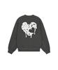 Opeunyadeu(Owai) Emboss Melting Heart Mtm - Dark Gray