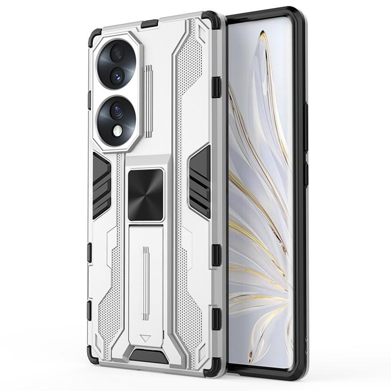Funda For Honor 70 5G Case Car Magnetic Stand Holder Armor Shockproof Coque For Xonor Honer Honar 70 Honor70 Hard PC Back Cover