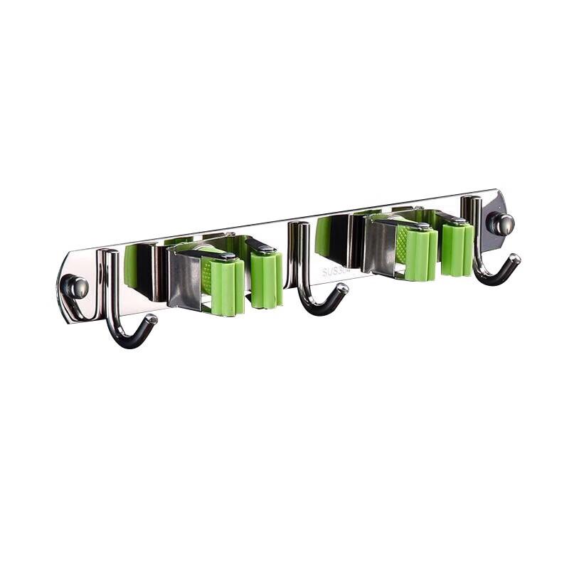 FEEGOO 304 Stainless Steel Mop and Broom Holder
