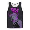 Anime League of Legends Jinx Graphic 3D Print Sleeveless Vest Harajuku Y2k Men’s Tank Tops