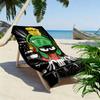 Marvin Martian DJ Funk beach towel Portable for travel soft quick-drying swim towel Outdoor pool towel seaside beach beach towel