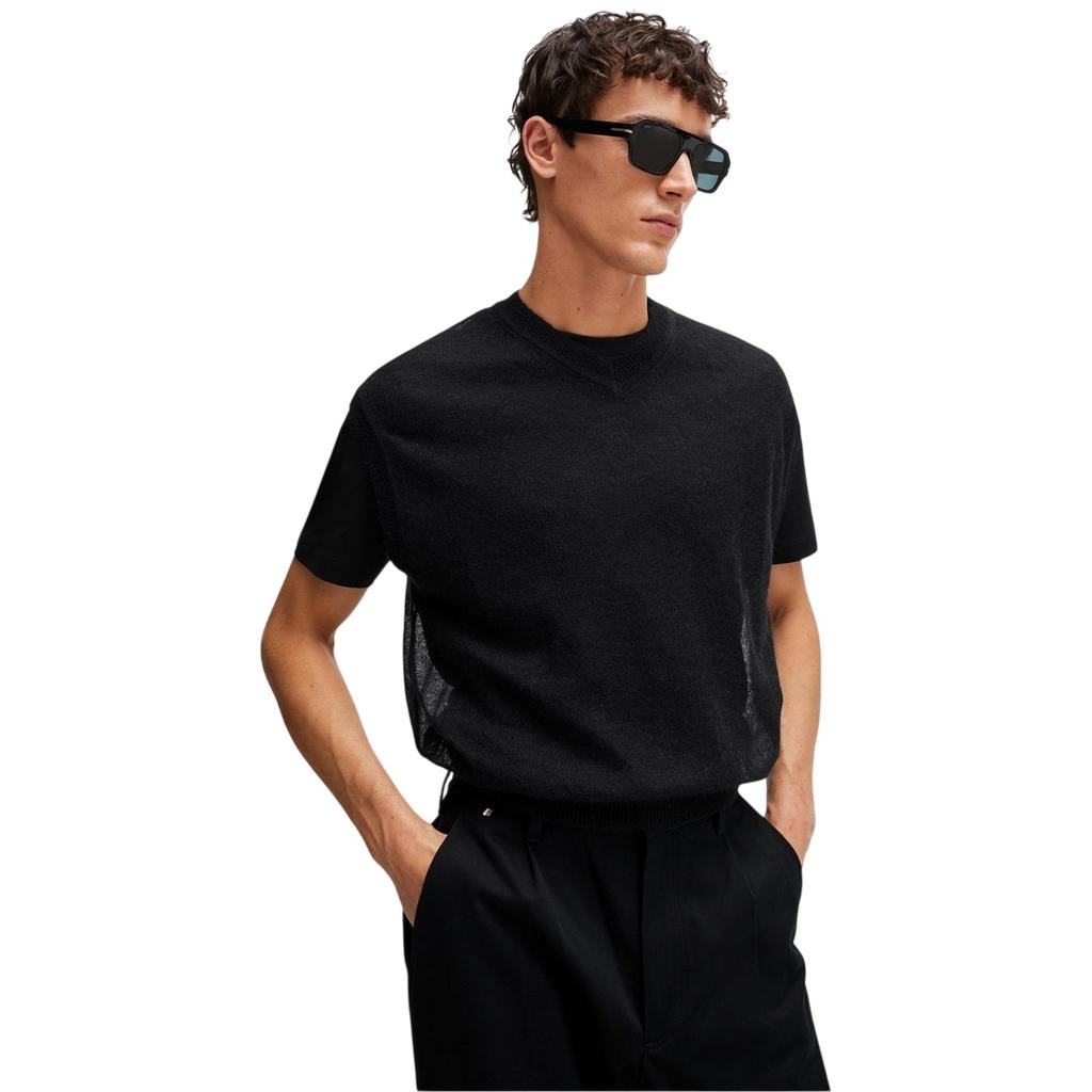 BOSS Mens Lucid Crew Neck T-Shirt