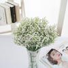 Artificial Gypsophila 12Pc White Silk Flower for Wedding, Party, Bride, Office Decor