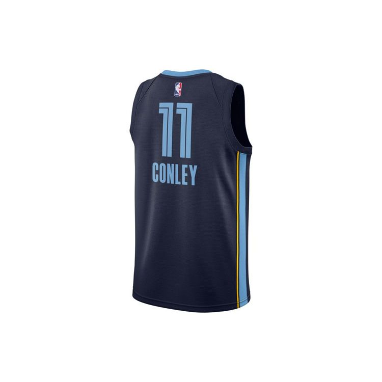 Nike NBA Casual Basketball Jersey Fan Edition, Featuring Mike Conley #11 Men Tops Navy-Blue AA7095-420