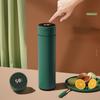 Intelligence Thermos Cup 480ml Vacuum Flasks Portable Stainless Steel Thermos Cup Water Bottle Travel Tea Mug Office Thermos Cup