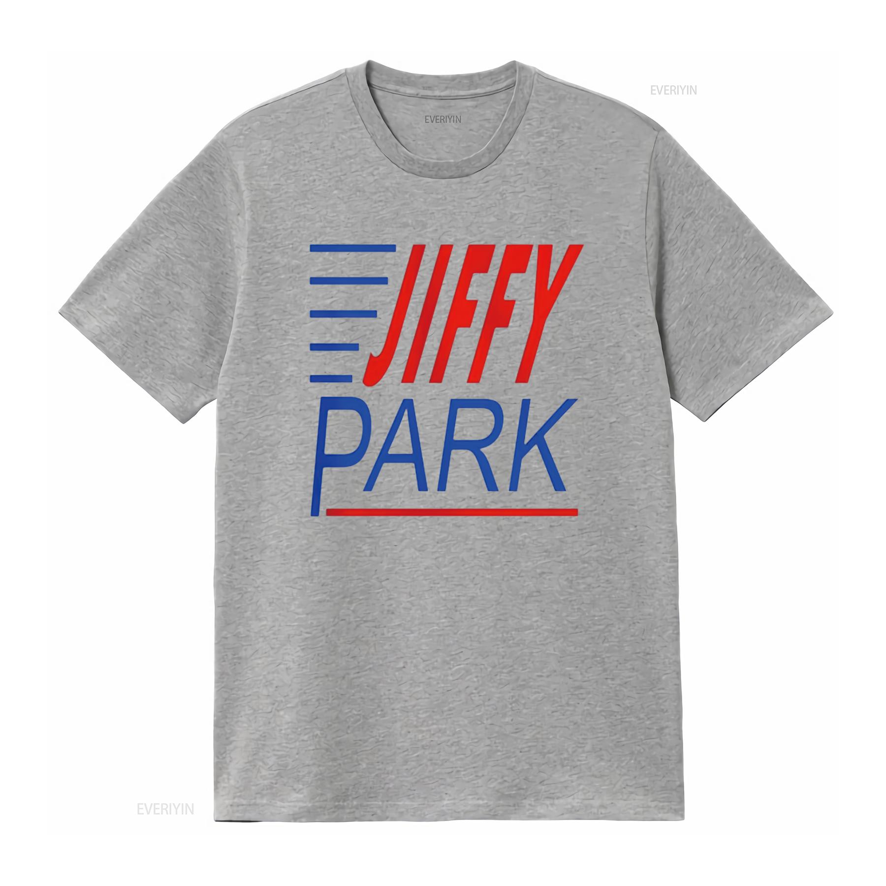 

Mens Jiffy Park White T 100 Cotton Shirt X Large vintage Washed graphic Stretched Comfortable designer clothes Stylish S