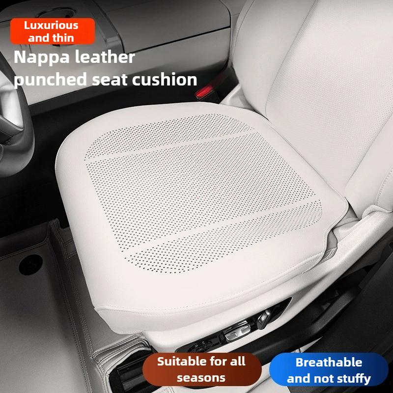 Vylepšený nový potah na autosedačku Letní chladivý polštář Větrání Čtyřsezónní Univerzální potah na sedadlo Plně kryjící Komfortní polštář