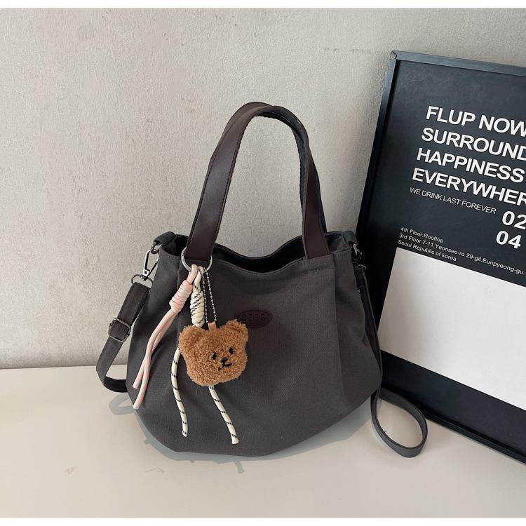 Premium Commuter Large-capacity Bag Women's New Casual Versatile Shoulder Bag College Student Tote Bag