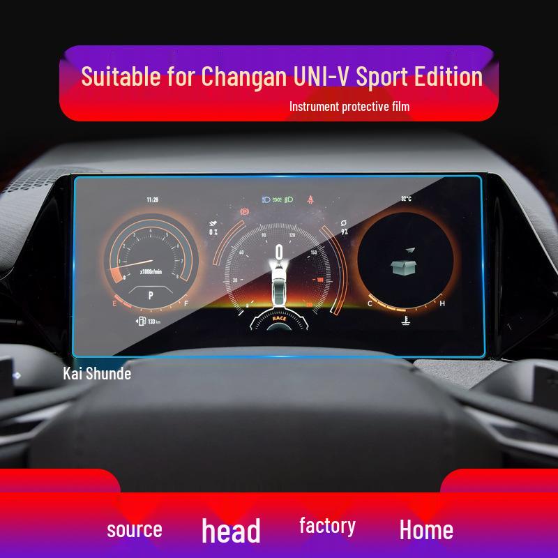 Changan UNIZ/UNIT/UNIV/UNIK Navigation & Console Protective Tempered Film