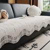 New Sofa Cushion Four Seasons Universal Leather Sofa Special Pad Fixed Non-Slip High-Grade Special-Shaped Seat Cushion Cloth