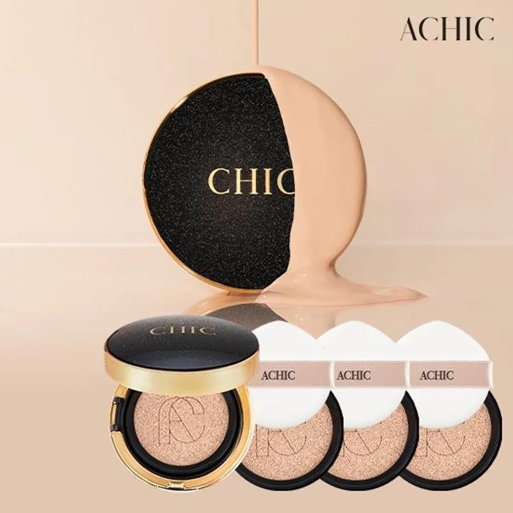 

[1+3] Modern Black Label Cushion 15g (Main Product + 3 Refills) [Main Product] 01. Light Beige
